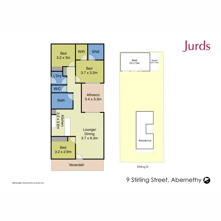 Floorplan of Homely house listing, 9 Stirling Street, Abernethy NSW 2325
