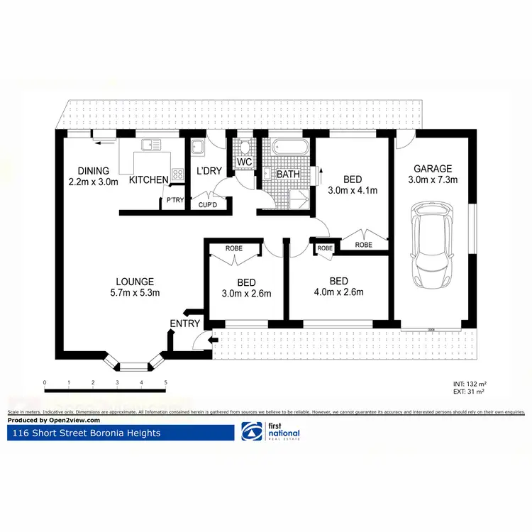 Floorplan of Homely house listing, 116 Short Street, Boronia Heights QLD 4124