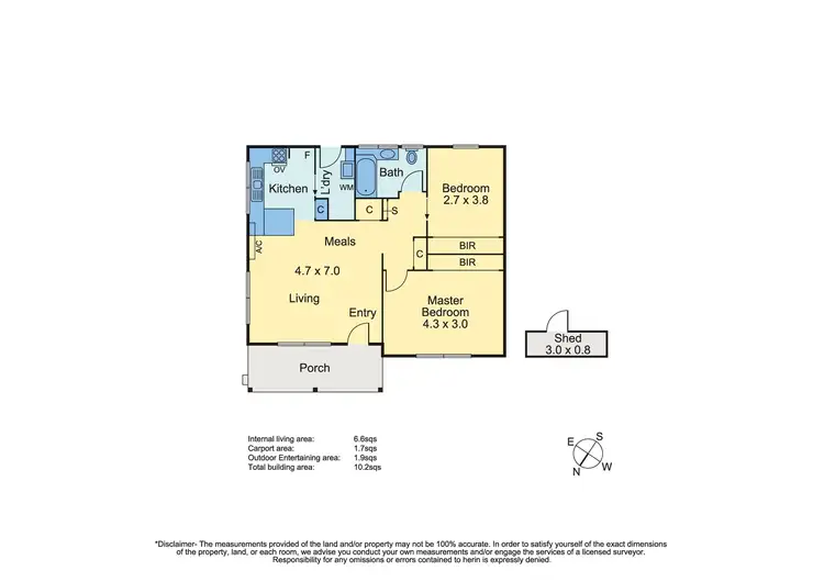 Floorplan of Homely unit listing, 1/154 Canadian Bay Road, Mount Eliza VIC 3930