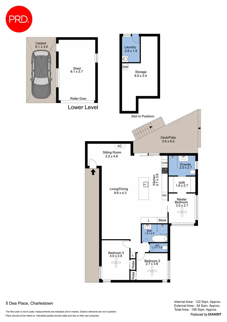 Floorplan of Homely house listing, 5 Dea Place, Charlestown NSW 2290