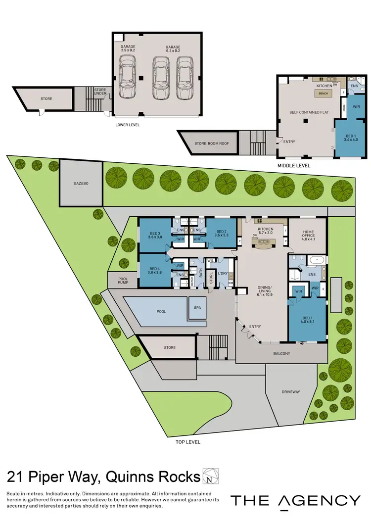 Floorplan of Homely house listing, 21 Piper Street, Quinns Rocks WA 6030