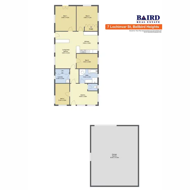 Floorplan of Homely house listing, 7 Lochinvar Street, Bellbird Heights NSW 2325