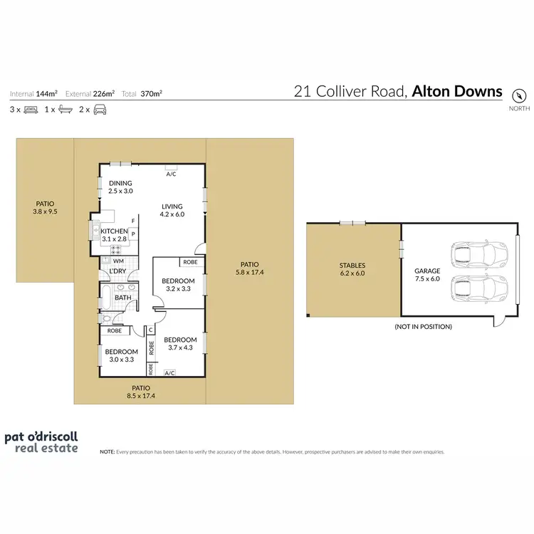 Floorplan of Homely rural property listing, 21 Colliver Road, Alton Downs QLD 4702