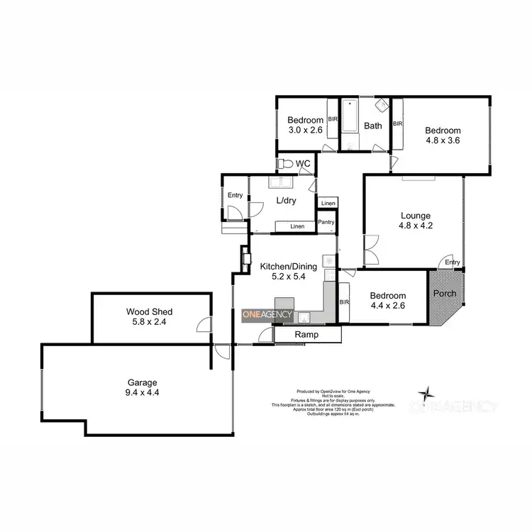 Floorplan of Homely house listing, 53 Brittons Road, Smithton TAS 7330