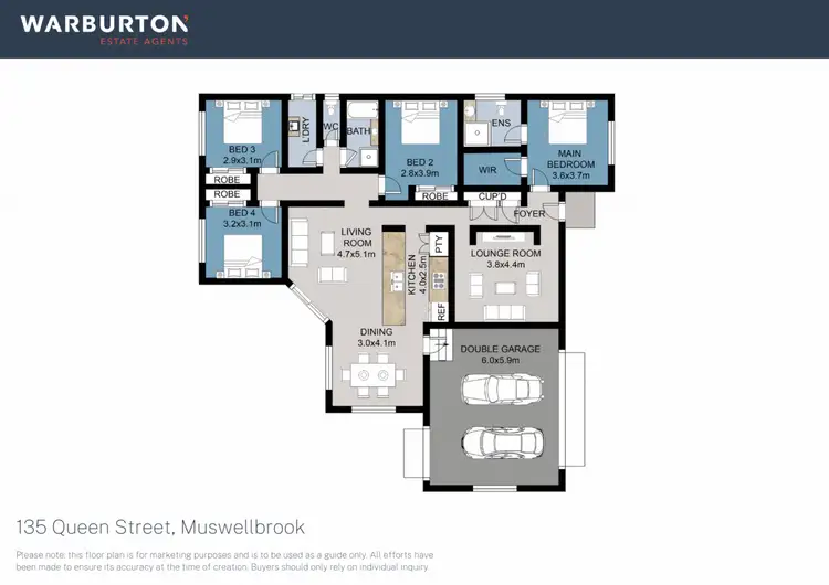Floorplan of Homely house listing, 135 Queen Street, Muswellbrook NSW 2333