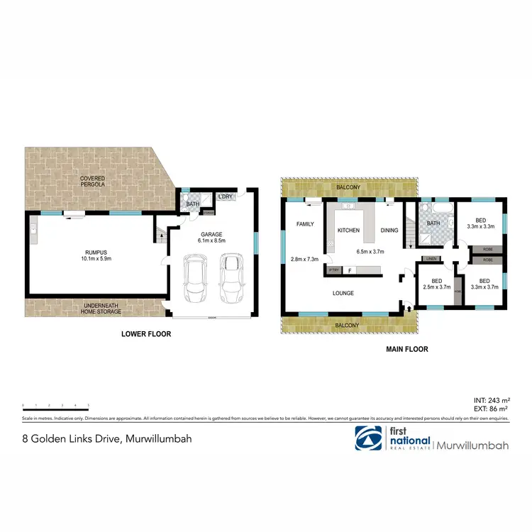 Floorplan of Homely house listing, 8 Golden Links Drive, Murwillumbah NSW 2484