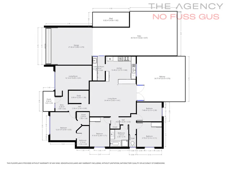 Floorplan of Homely house listing, 10 Sandgate Way, Marangaroo WA 6064