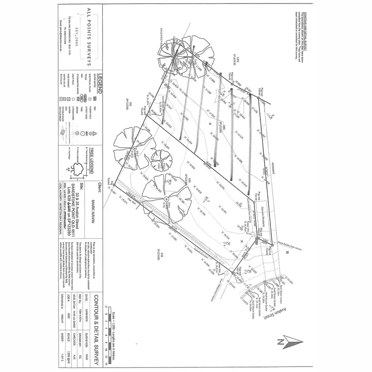 Floorplan of Homely land listing, 33 Avalon Street, Sandstone Point QLD 4511