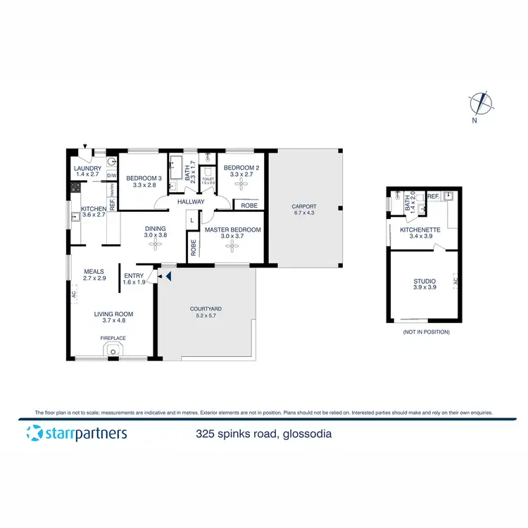 Floorplan of Homely house listing, 325 Spinks Road, Glossodia NSW 2756