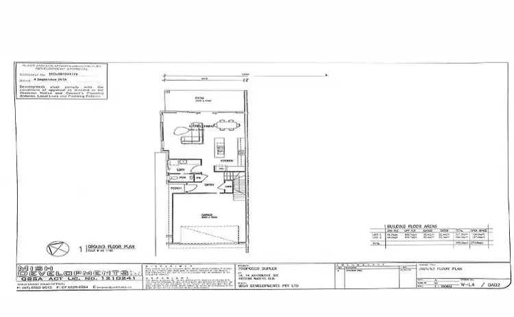 Floorplan of Homely townhouse listing, 2/19 Ashbourne Terrace, Biggera Waters QLD 4216