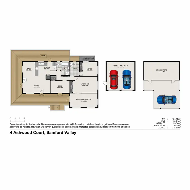 Floorplan of Homely house listing, 4 Ashwood Court, Samford Valley QLD 4520