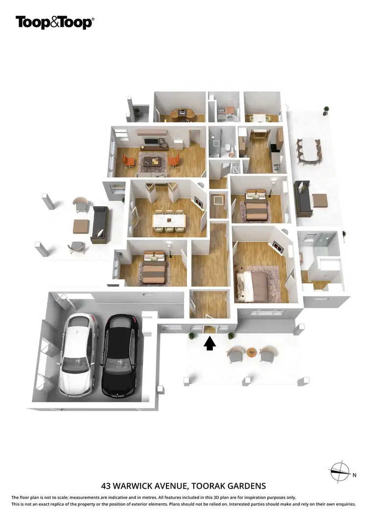 Floorplan of Homely house listing, 43 Warwick Avenue, Toorak Gardens SA 5065