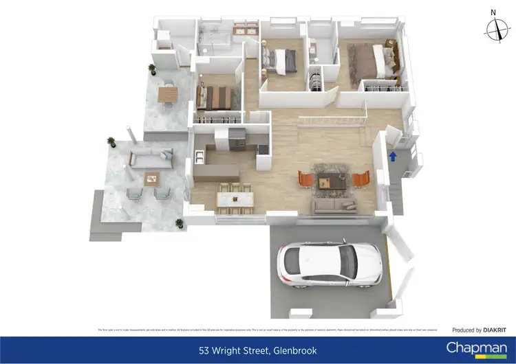 Floorplan of Homely house listing, 53 Wright Street, Glenbrook NSW 2773