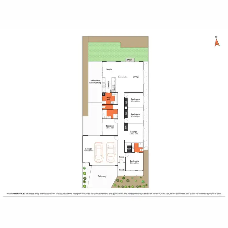 Floorplan of Homely house listing, 7 Narrandera Circuit, Armstrong Creek VIC 3217