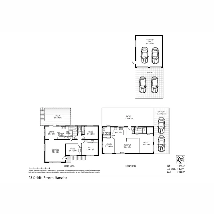 Floorplan of Homely house listing, 23 DEHLIA Street, Marsden QLD 4132
