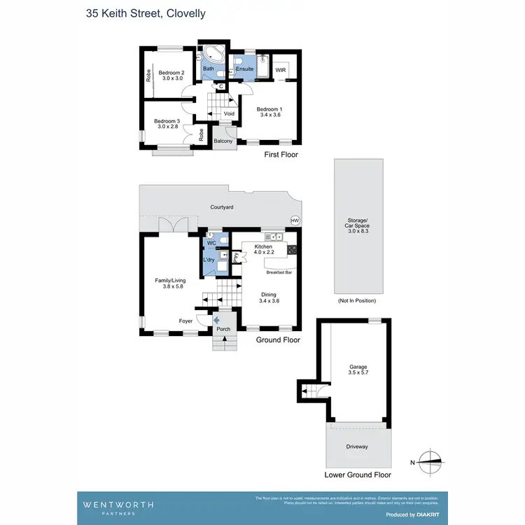 Floorplan of Homely house listing, 35 Keith Street, Clovelly NSW 2031