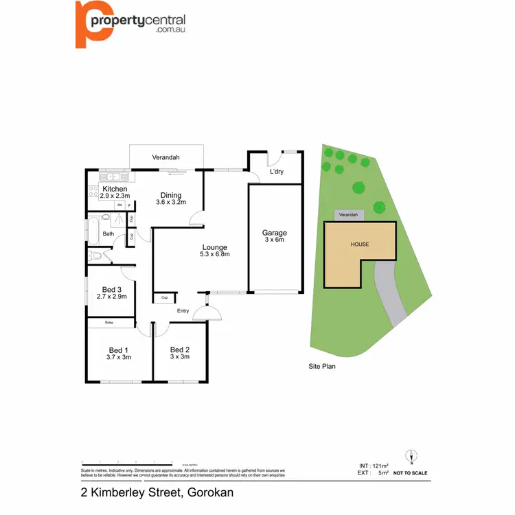Floorplan of Homely house listing, 2 Kimberley Street, Gorokan NSW 2263
