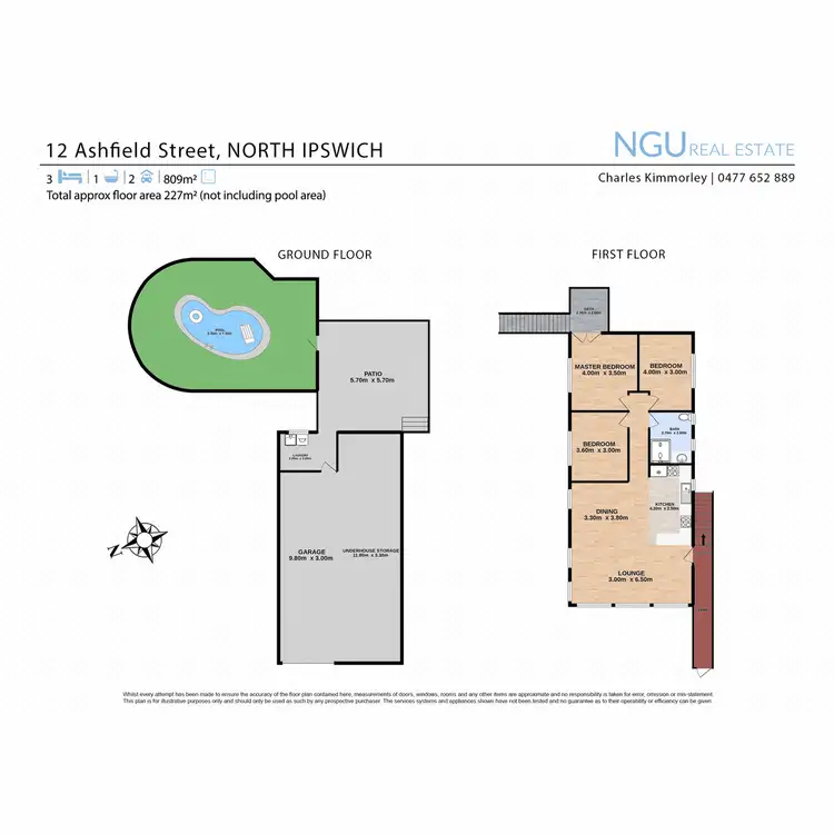 Floorplan of Homely house listing, 12 Ashfield Street, North Ipswich QLD 4305