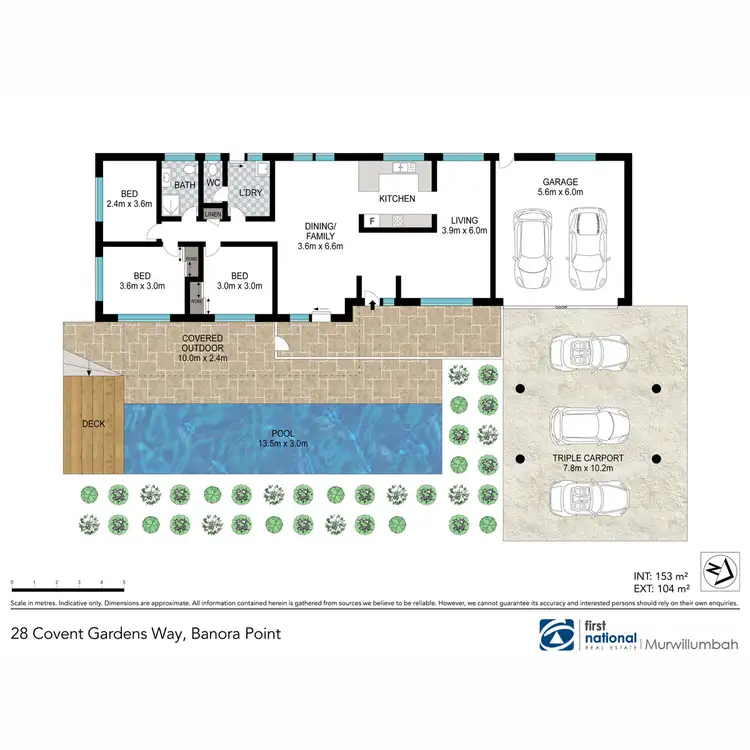 Floorplan of Homely house listing, 28 Covent Gardens Way, Banora Point NSW 2486