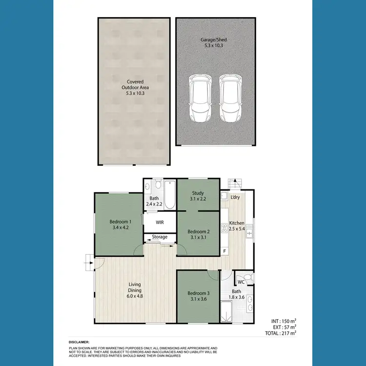 Floorplan of Homely house listing, 28 Aveling Street, Wavell Heights QLD 4012