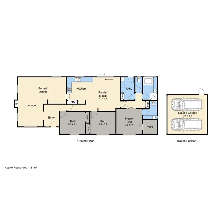 Floorplan of Homely house listing, 2 Margo Street, Dromana VIC 3936