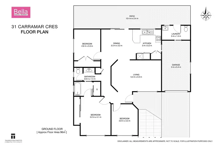 Floorplan of Homely house listing, 31 Carramar Crescent, Ulladulla NSW 2539