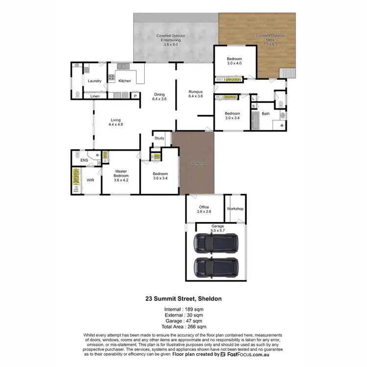 Floorplan of Homely house listing, 23 Summit Street, Sheldon QLD 4157