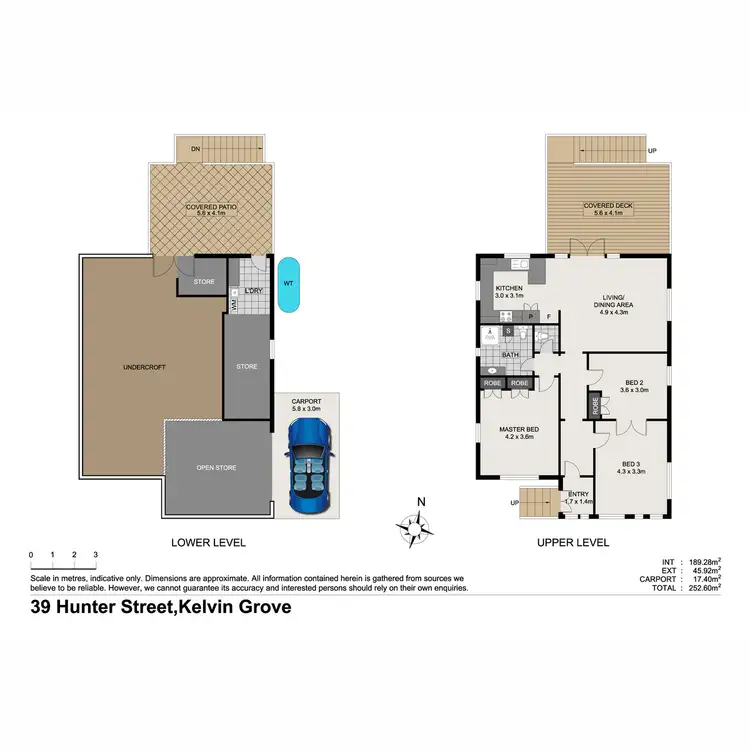 Floorplan of Homely house listing, 39 Hunter Street, Kelvin Grove QLD 4059