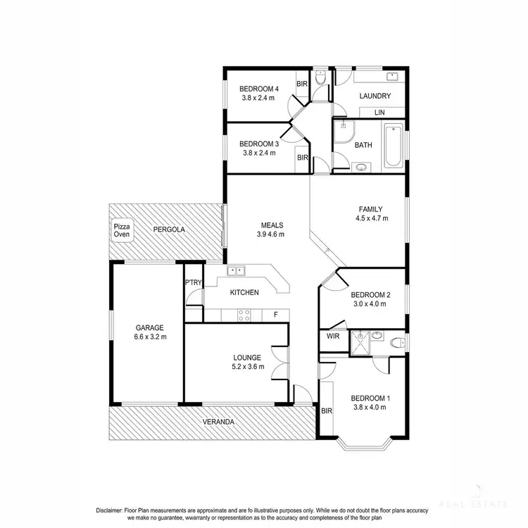 Floorplan of Homely house listing, 25 Peake Street, Mount Gambier SA 5290