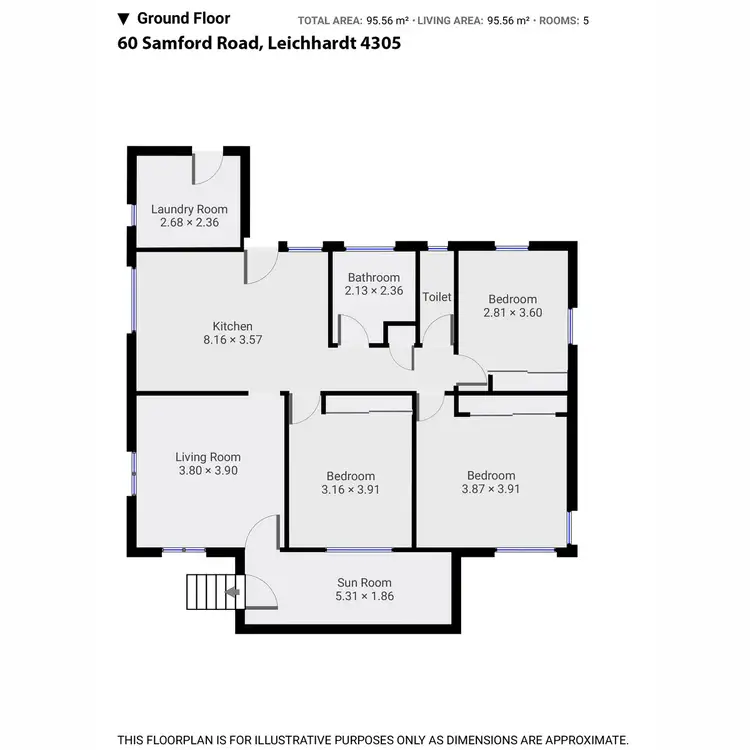 Floorplan of Homely house listing, 60 Samford Road, Leichhardt QLD 4305