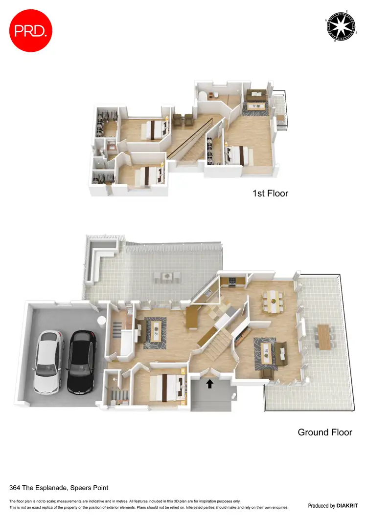 Floorplan of Homely house listing, 364 The Esplanade, Speers Point NSW 2284