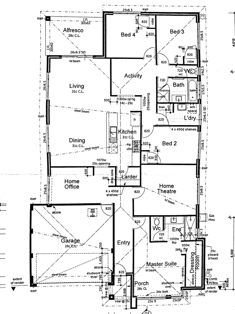 Floorplan of Homely house listing, 27 Holbeck Way, Baldivis WA 6171