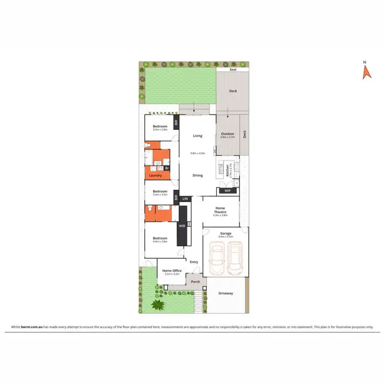 Floorplan of Homely house listing, 10 Noosa Circuit, Armstrong Creek VIC 3217