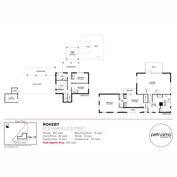 Floorplan of Homely house listing, 13 Stanfield Street, Rokeby TAS 7019