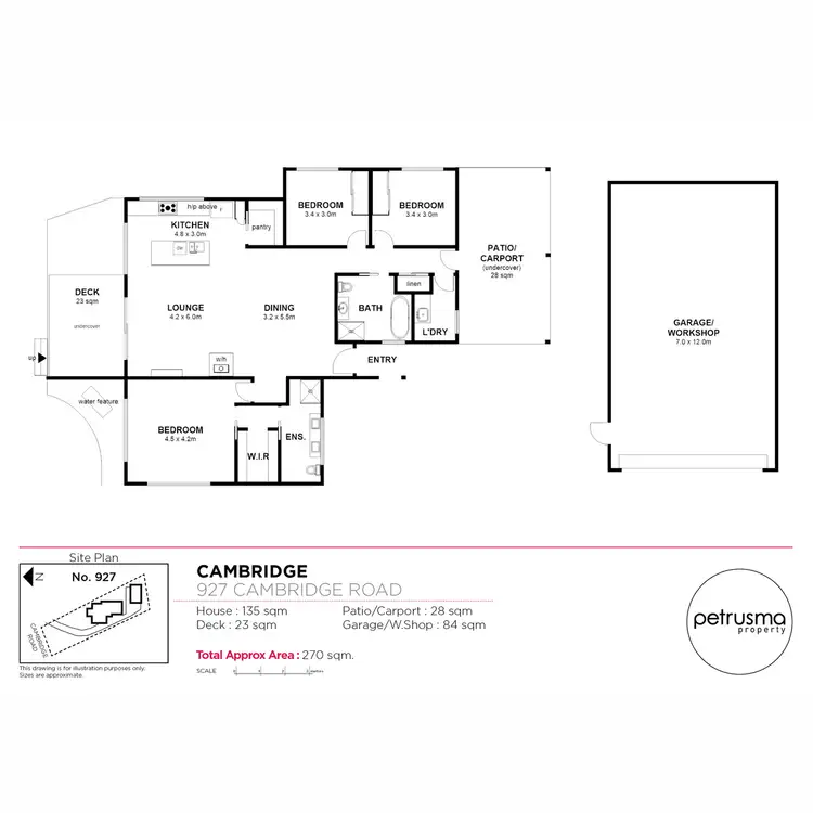 Floorplan of Homely house listing, 927 Cambridge Road, Cambridge TAS 7170
