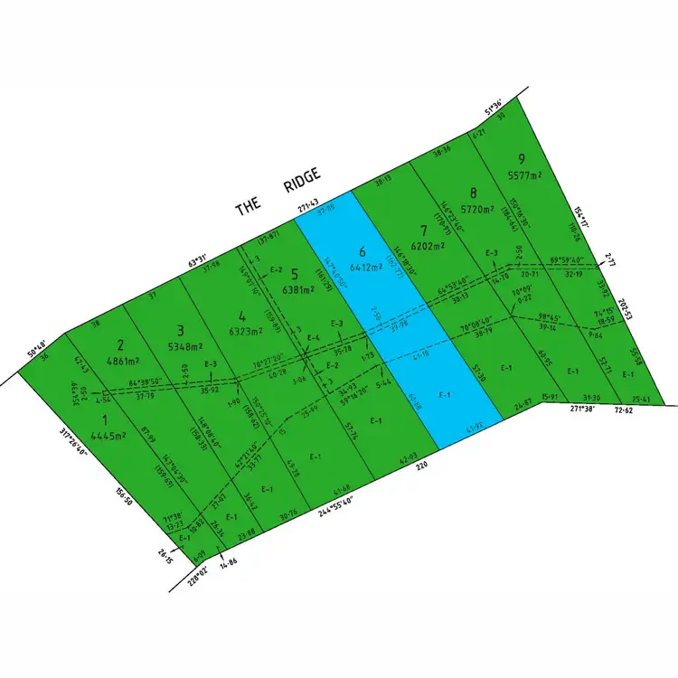 Floorplan of Homely land listing, LOT 6 The Ridge, Wurruk VIC 3850