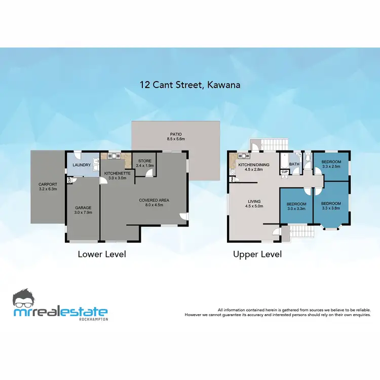 Floorplan of Homely house listing, 12 Cant Street, Kawana QLD 4701