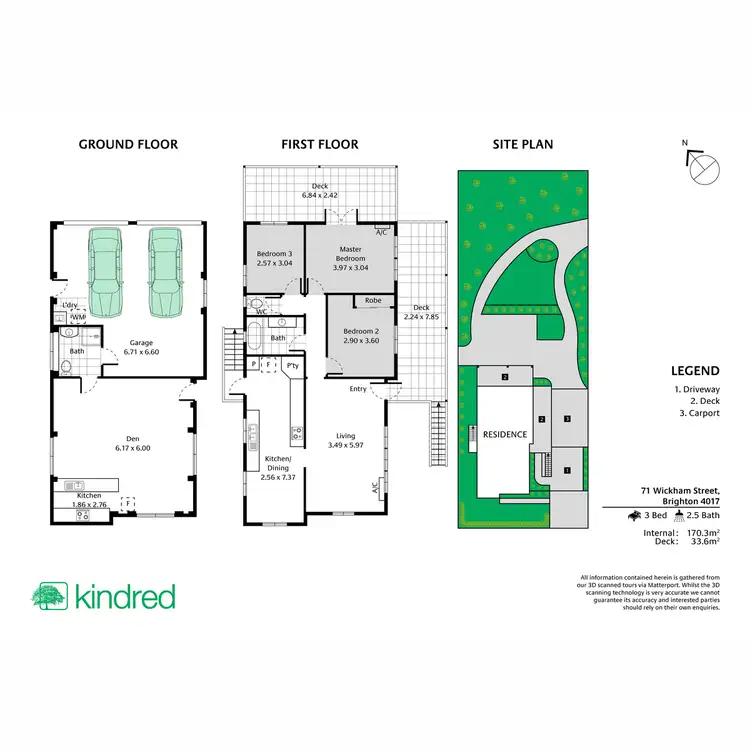Floorplan of Homely house listing, 71 Wickham Street, Brighton QLD 4017