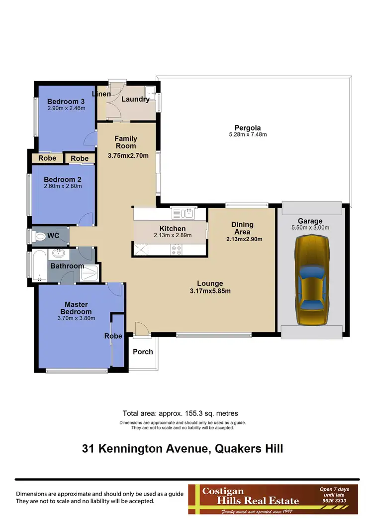 Floorplan of Homely house listing, 31 Kennington Avenue, Quakers Hill NSW 2763