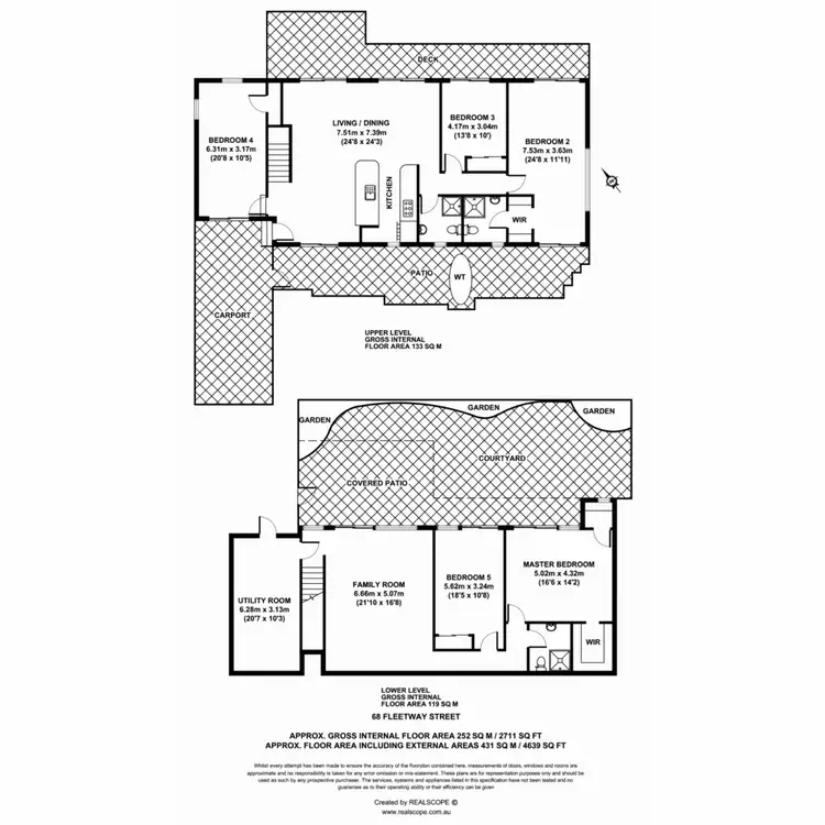 Floorplan of Homely house listing, 68 Fleetway Street, Morningside QLD 4170