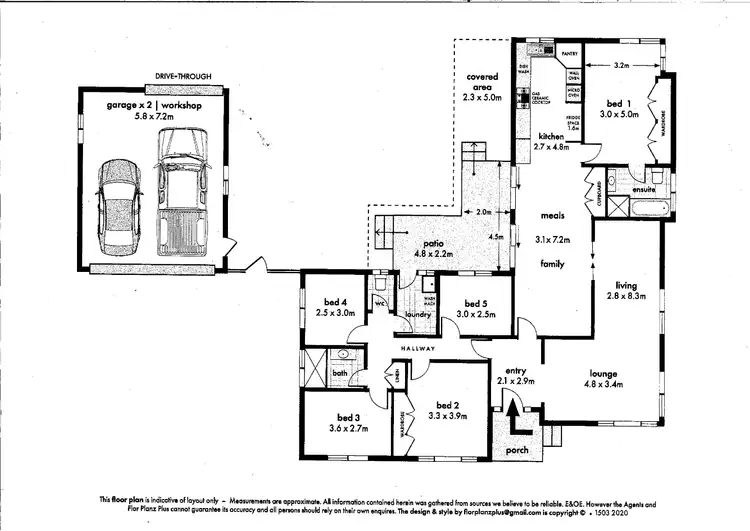 Floorplan of Homely house listing, Address available on request