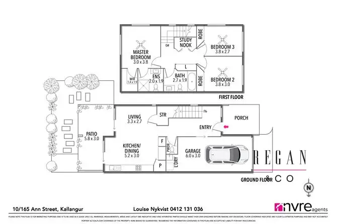 Floorplan of Homely townhouse listing, 10/165 Ann Street, Kallangur QLD 4503