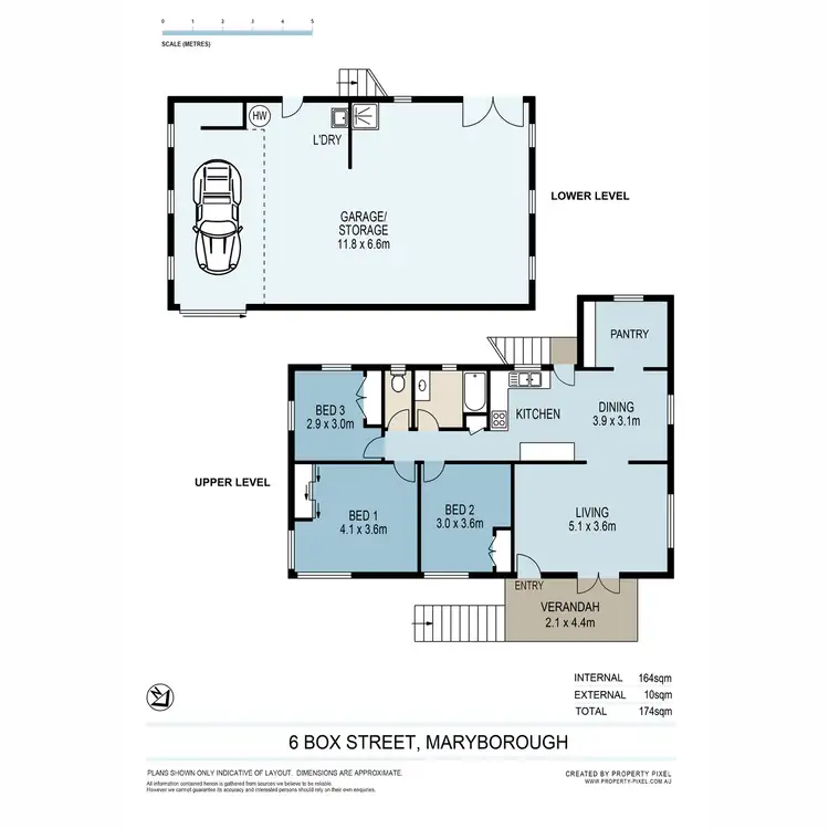 Floorplan of Homely house listing, 6 Box Street, Maryborough QLD 4650