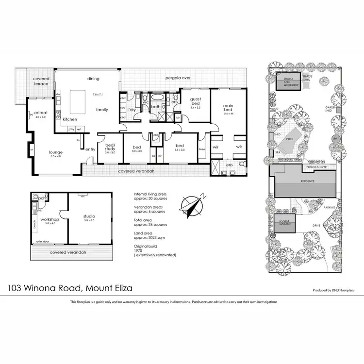 Floorplan of Homely house listing, 103 Winona Road, Mount Eliza VIC 3930