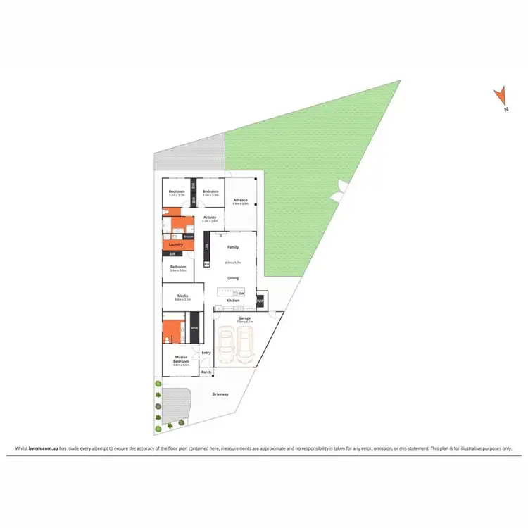 Floorplan of Homely house listing, 54 Southwinds Road, Armstrong Creek VIC 3217