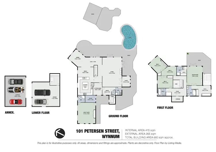 Floorplan of Homely house listing, 101 Petersen Street, Wynnum QLD 4178