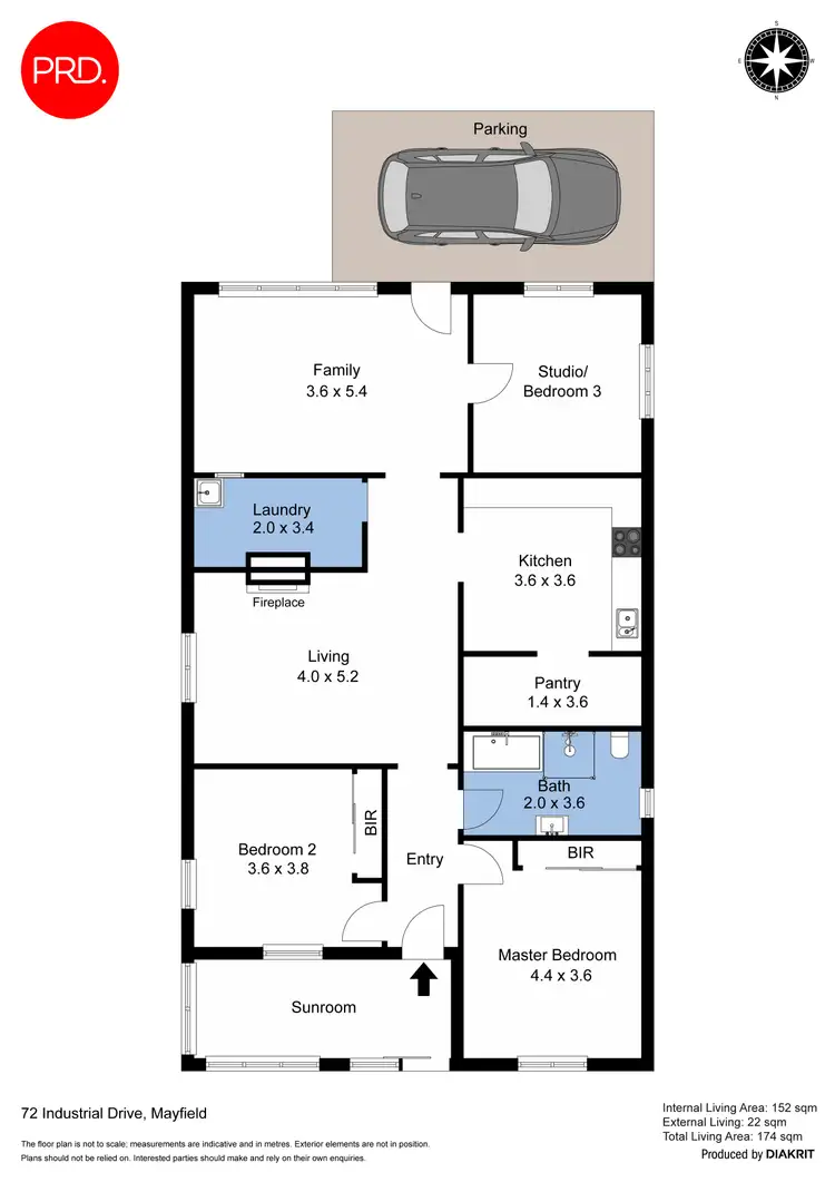 Floorplan of Homely house listing, 72 Industrial Drive, Mayfield NSW 2304