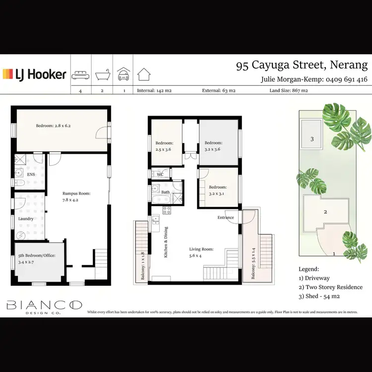 Floorplan of Homely house listing, 95 Cayuga Road, Nerang QLD 4211