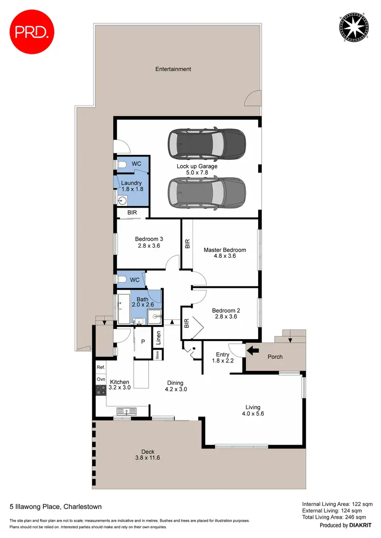 Floorplan of Homely house listing, 5 Illawong Place, Charlestown NSW 2290