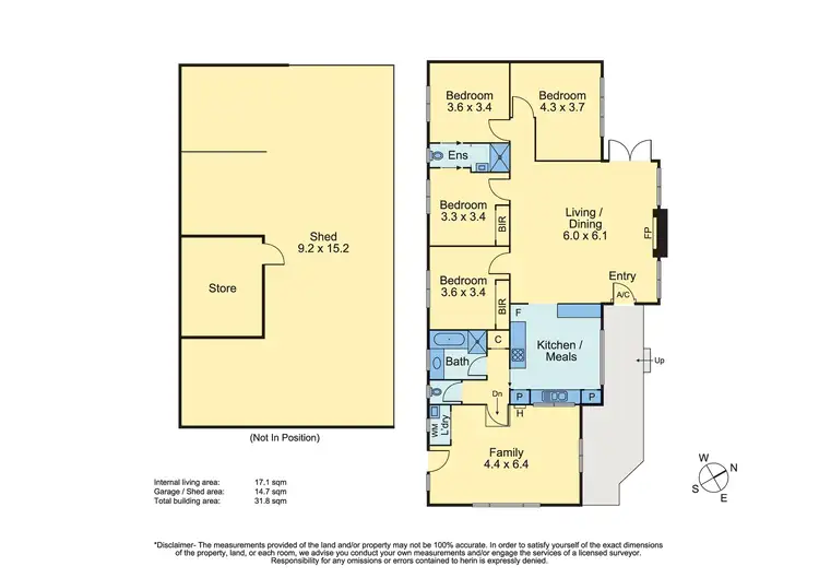 Floorplan of Homely house listing, 201 Red Hill Road, Red Hill South VIC 3937